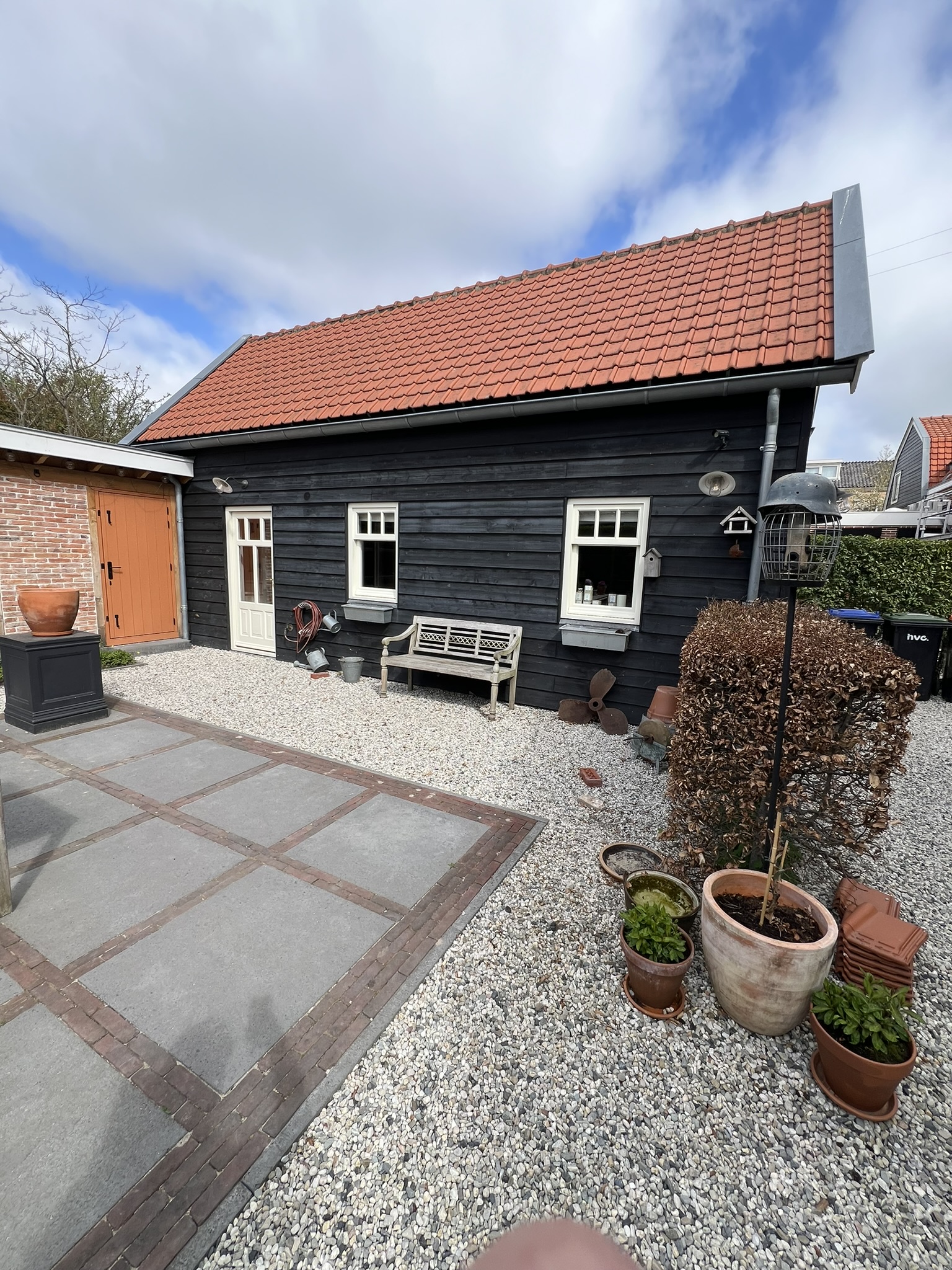 Woning Familie Korevaar tuinaanzicht buitenschilderwerk door Zuiderent